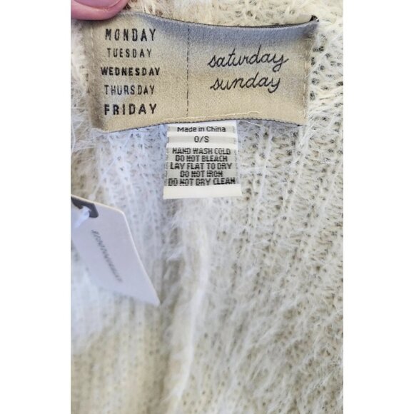 Anthropologie sweater cardigan Saturday Sunday One Size soft cozy boho layering - Picture 6 of 8